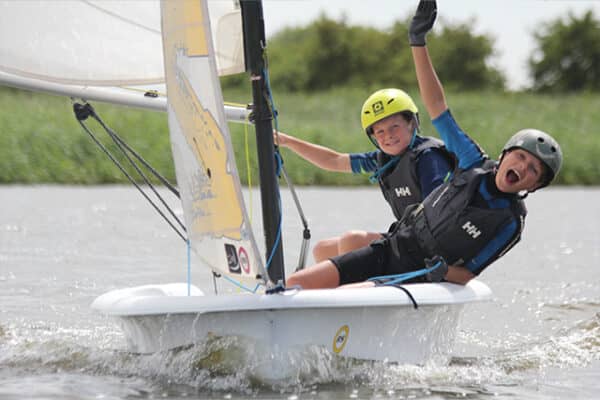 Zeilschool Jeugdzeilen 2 Mans in Friesland