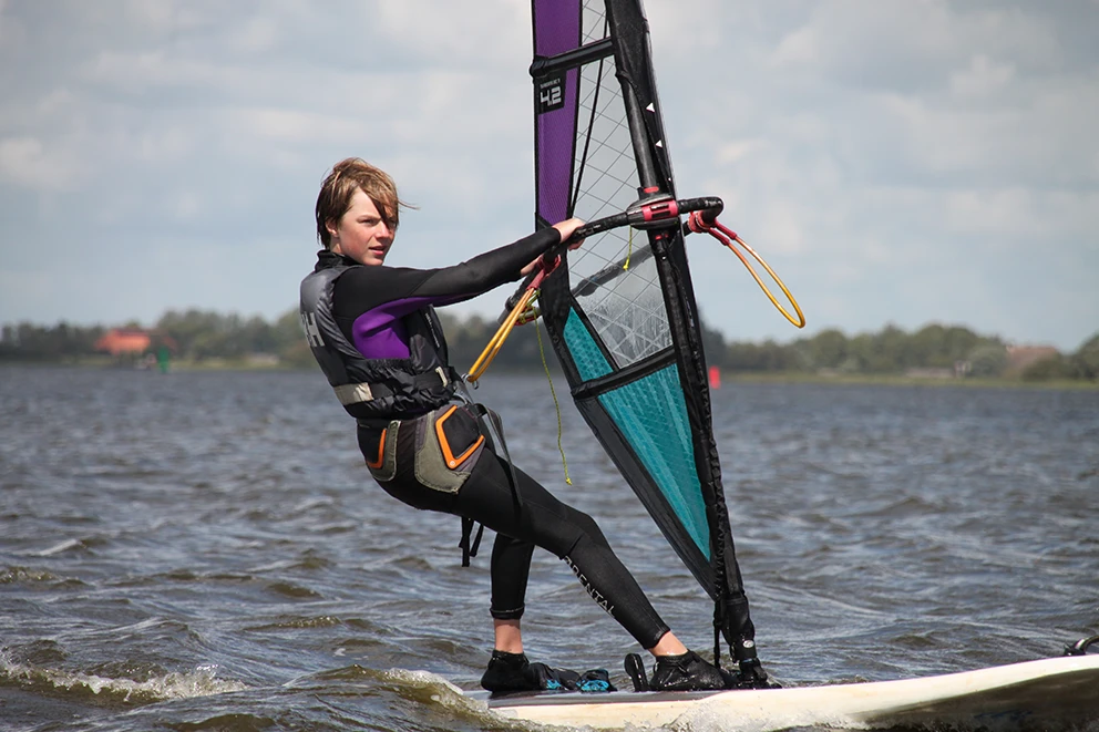 Windsurfen Water Neptunus Actie