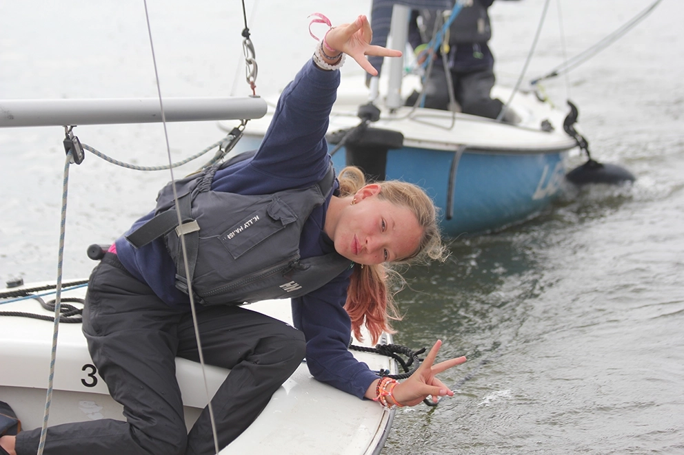 Zeilschool Neptunus Blij Jeugdkielboot